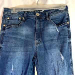 Seven7 Sz 10 High Rise Ankle Skinny Jeans